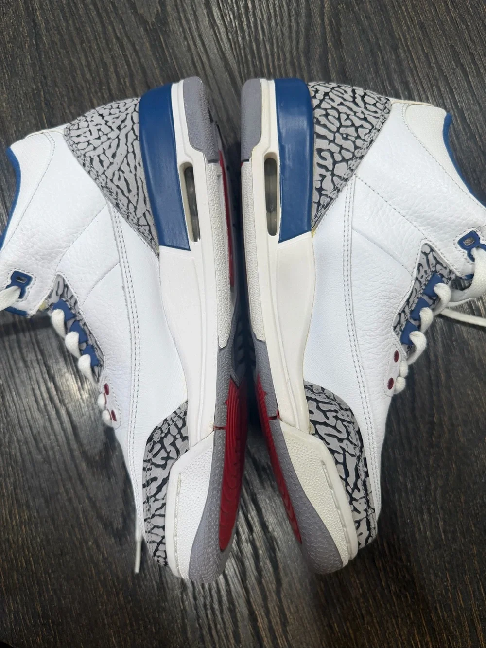 Size 7 Nike Air Jordan 3 Retro 2011 True Blue